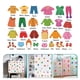 thumbnail image 2 of 1 Set Niños Cómoda Ropa Calcomanías Ropa Ordenar Pegatinas Ropa extraíble Clasificación Etiquetas, 2 of 5