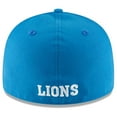 thumbnail image 4 of Men's New Era Blue Detroit Lions Omaha Throwback Low Profile 59FIFTY Fitted Hat, 4 of 4