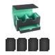 thumbnail image 2 of Estuche para cartas de juego perfecl Organizador de cartas con capacidad para 400 cartas Verde interior, 2 of 8