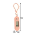 thumbnail image 2 of CRAFTHROU 4Pcs Keychain Pocket Watch with Digital Timekeeping for Examination and Travel, 2 of 8