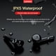 thumbnail image 4 of Auriculares Lenovo Auriculares Lenovo XT89 Auriculares BT inalámbricos verdaderos Auriculares deportivos semi-en la oreja con unidad de altavoz de 10 mm Tiempo de resistencia prolongado Negro Lenovo Auriculares, 4 of 6