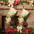 thumbnail image 6 of Salouo Yin Yang 1 Print Christmas Decorations Stockings 1 Pack 18'' Xmas Stockings Holiday Stocking Personalized Farmhouse Decor for Home Family Party Tree, 6 of 7