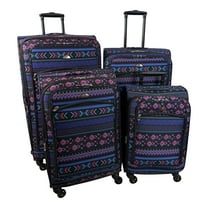 American Flyer Navajo 4-Piece Luggage Set