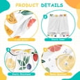 thumbnail image 3 of joogoo Lemon Strawberry Fruits Boys Swim Trunks Beach Swimsuit Shorts Boxer 12-13Y, 3 of 8