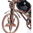 thumbnail image 3 of Botellero de mesa, portabotellas de vino con forma de bicicleta para una sola botella, botellero independiente para encimera y almacenamiento de botellas de vino, 3 of 5