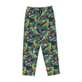 thumbnail image 4 of Fotbe Dinosaur Plays Soccer Women's Pajama Pants,Sleepwear Pants,Pj Bottoms Drawstring And Pockets-Large, 4 of 9
