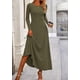 thumbnail image 5 of Conjunto Vestido PRETTYGARDEN XS Top Corto de Manga Larga y Falda Maxi, 5 of 7
