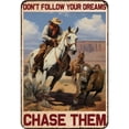 thumbnail image 1 of Chapa Metal Vintage Pintura Hierro Rectangular Del Pared 20x30cm, 1 of 9