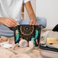 thumbnail image 7 of Makeup Bag Small Cosmetic Bags for Women Travel Toiletry Bag Zipper Pouch Purse Organizer Pouches, Dream Tribal Boho Vintage, 7 of 7