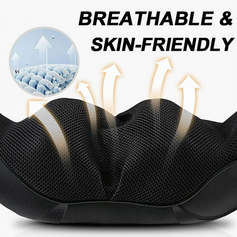 Shiatsu Massager with Heat for Neck and Back (Black) – BelmintCo