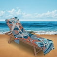 thumbnail image 7 of Blueek Beach Chair Cover 29x83in with Side Pockets Soft Microfiber Towel Portable Lounge Chair Cover for Outdoor Beach and Pool Use(A), 7 of 7
