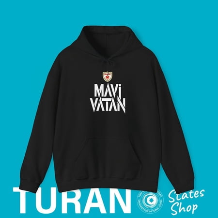 Mavi Vatan TDK Hoodie, Türk Deniz Kuvvetleri Kapüsonlu svetsört, Turan Devletleri Mavivatan, Turkic Marine outfit, Mavi Vatan Hoodie