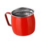 thumbnail image 2 of Taza de té de acero inoxidable Soledad con filtro reutilizable portátil duradera para hogar oficina rojo, 2 of 9
