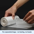 thumbnail image 4 of HygiCare 13 Gallon Trash Bags, 1000 Count Mega Value Pack, Clear Tall Kitchen Garbage Bags, Unscented, Leakproof & Extra Strong, Multipurpose, 4 of 8