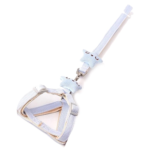 Dog Harness Leash Pet Chest Harness Leash Adjustable Pet Vest Harness Pet Walking Supply Dog Harness Leash Adjustable Comfortable Handle Safe Pet Vest With Traction Rope For Cat