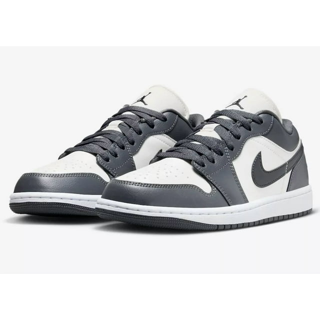 Ni - ke Ni - ke Air Jordan 1 Low Dark Grey Sneaker Shoes Sail Grey 44.5 US 10.5 DC0774-102