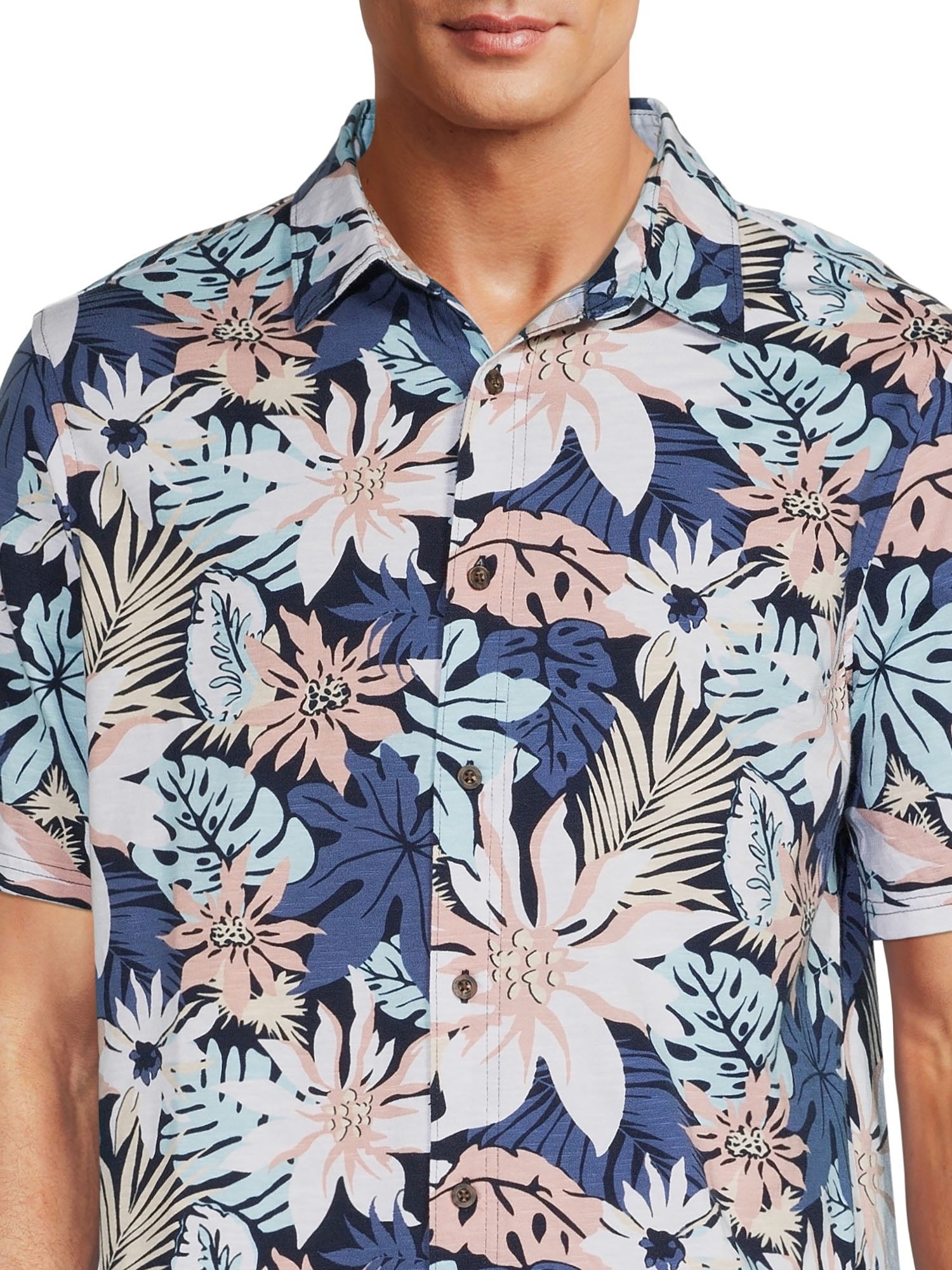George Men’s Knit Button Down Shirt, Sizes S-3XL