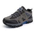 thumbnail image 3 of Men's Mid Top Suede Breathable Outdoor Hiking Shoes Non Slip Rugged Trekking Sneakers, 3 of 6