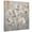 White, variant on White Floral Canvas Wall Art for Living Room Bedroom Bathroom, Modern Abstract Art Farmhouse Pastoral Flowers Leaf Canvas Art Wall Decor, Artwork for Walls Home Office Decor, 8"x10"