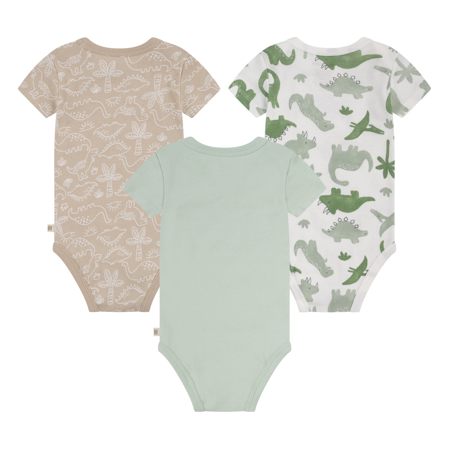 Huggies Baby Boys 3-Pack Bodysuit Set, Sizes NB-18M