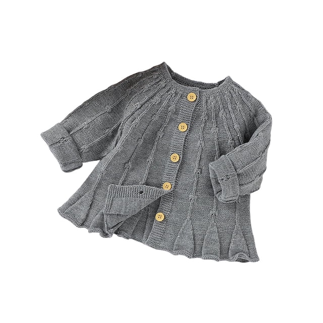 Xfvqtps Cardigan en Tricot Chandails Cardigan Uni Manches Longues Garde au Chaud Cardigan Tricoté