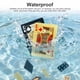 thumbnail image 2 of Cartas de juego JWENUPDE, paquete de 2 barajas impermeables doradas y negras, 2 of 8