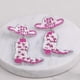thumbnail image 5 of Pendientes colgantes hechos a mano con cuentas para mujer yuxing E1522 Mrs Cryst Red, 5 of 5