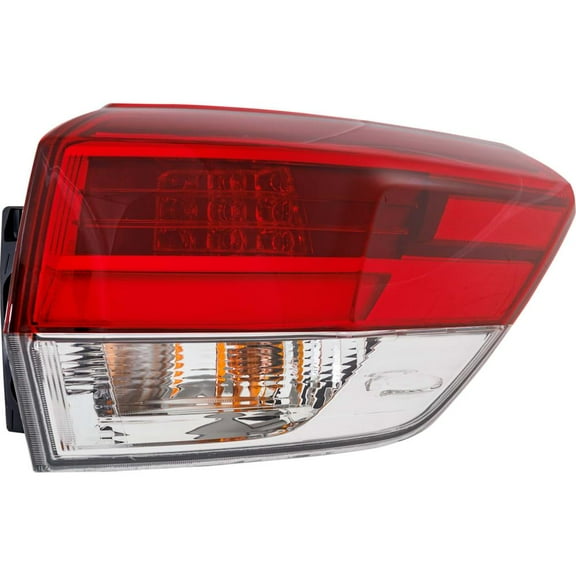 New Right Tail Lights Compatible With Toyota Highlander 2017-2017 By Part Numbers RT73010143 815500E160