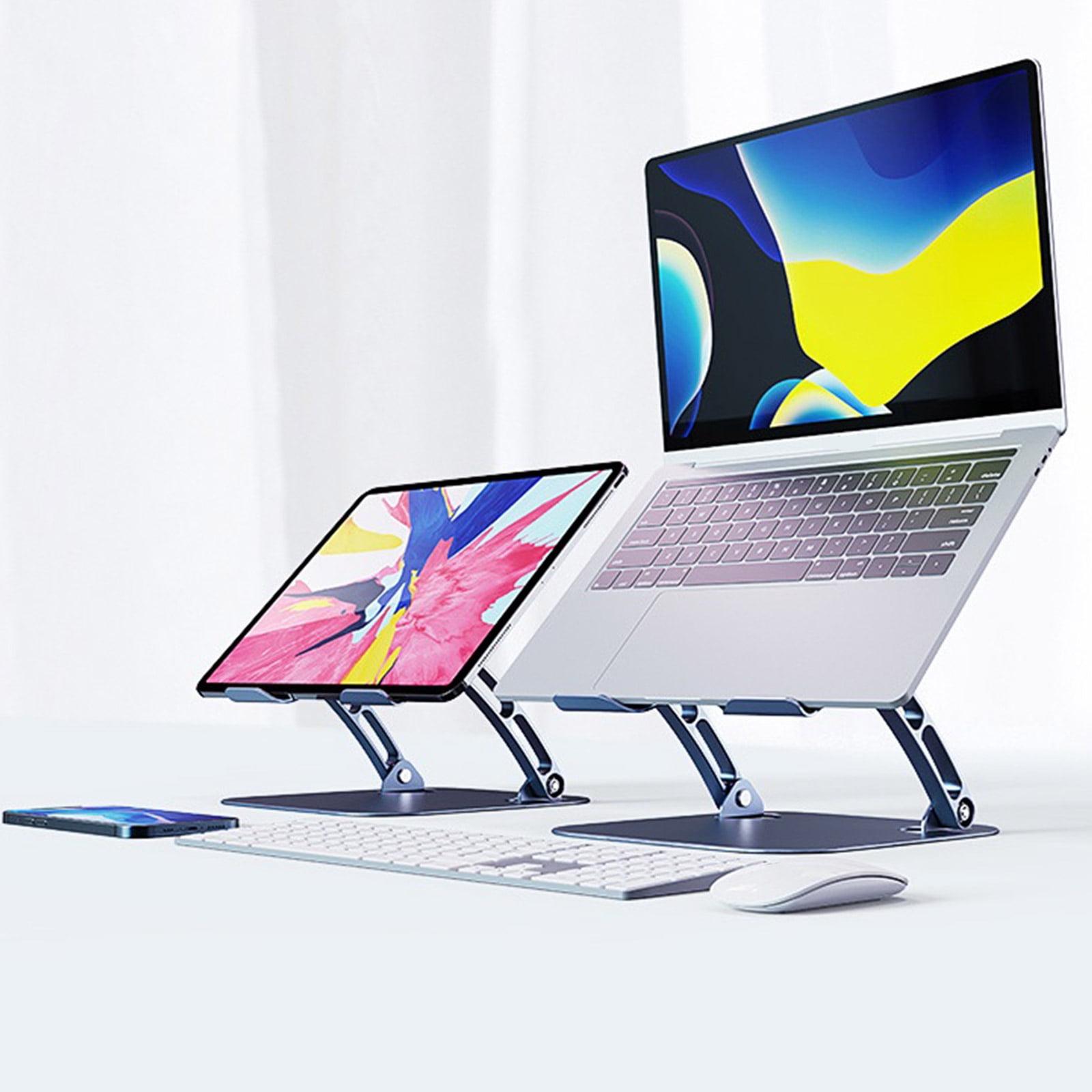 Tizuqe Notebook Cooler Stand Desktop Cooling Fan Laptop Radiator High Speed Fan Cooler Holder Support 10kg Lap Universal