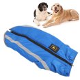 thumbnail image 4 of Dog Winter Vest, Dog Jacket Reflective Soft Polyester  For Large Dogs For Pomeranian Blue, 4 of 8