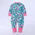 thumbnail image 2 of Bellafa Unisex Babies' and Toddlers' Snug-Fit Cotton Footed and Footless Pajamas 2-way Zipper Girls Romper Sleeper, 2 of 10