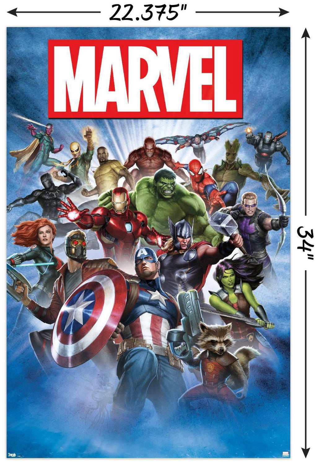 Marvel Comics - Group Shot Wall Poster