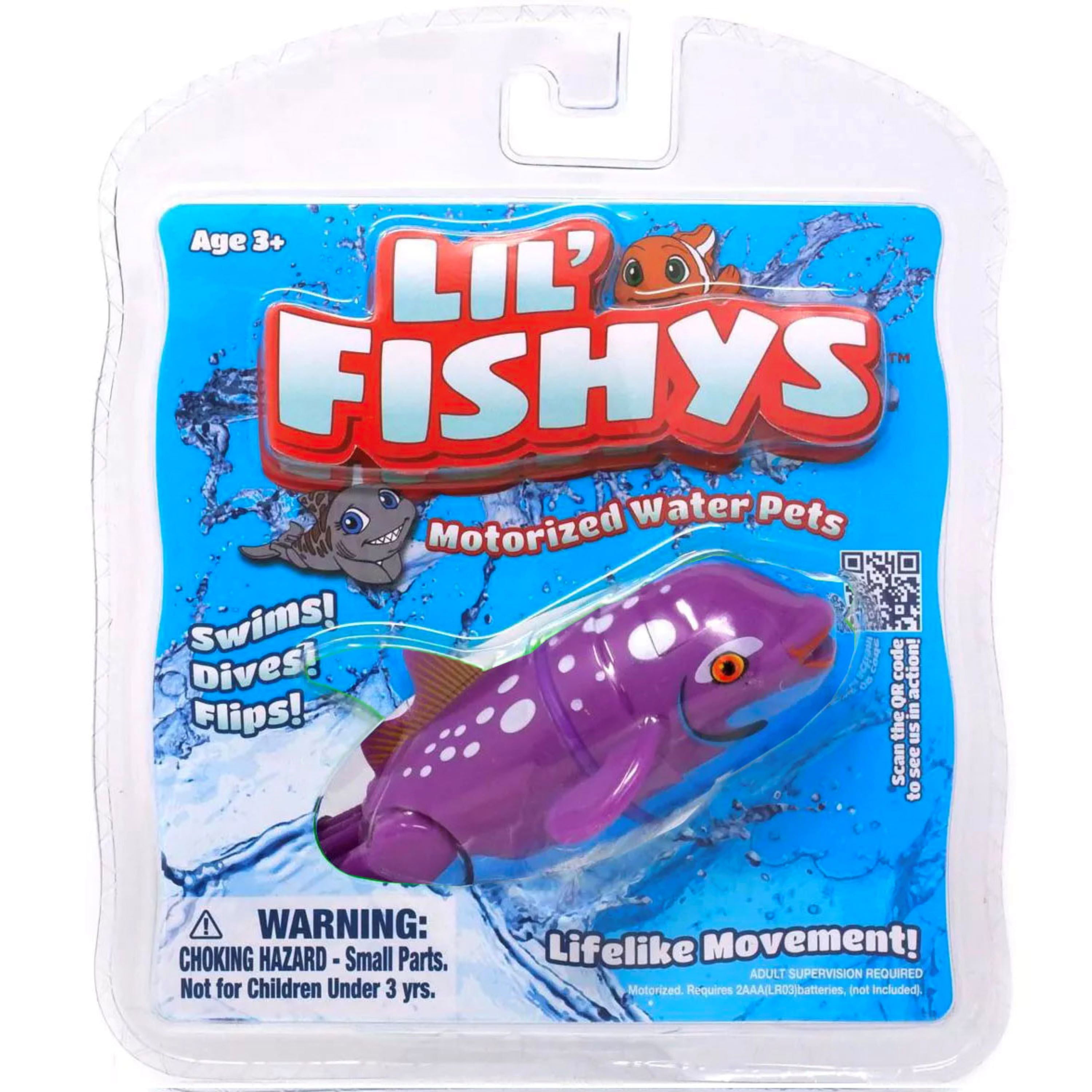Lil' Fishys Motorisierter Wasser Tiere Fische Wal NEU 