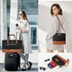 thumbnail image 3 of Bolsa de fin de semana ITIEZY para mujer, nailon con compartimento para zapatos, 3 of 8