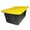 Black Base/Yellow Lid (15 Gallon), variant on Homz 15 Gal Durabilt Home Storage Container with Snap Lid, Green (2 Pack)