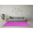 thumbnail image 3 of Ahgly Company Indoor Rectangle Abstract Pink Contemporary Area Rugs, 6' x 9', 3 of 4