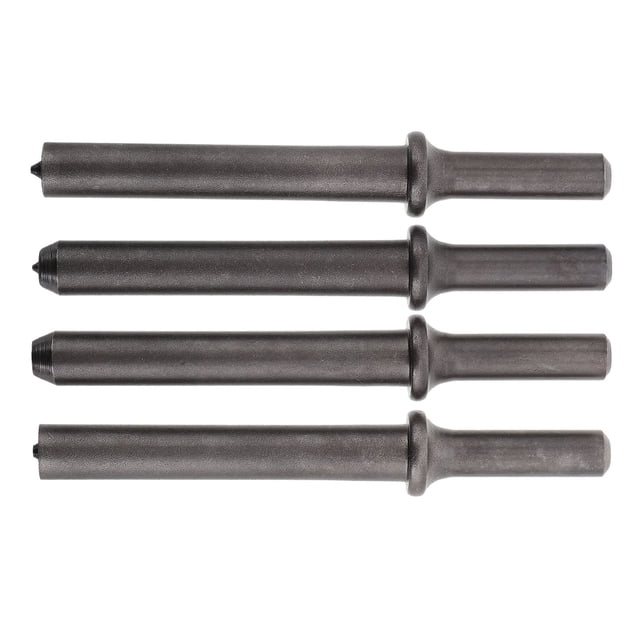 Raindrops 4Pcs Grey Air Hammer Rivet Tool Kit with Durable Pneumatic Bits for Efficient Auto Repair Work
