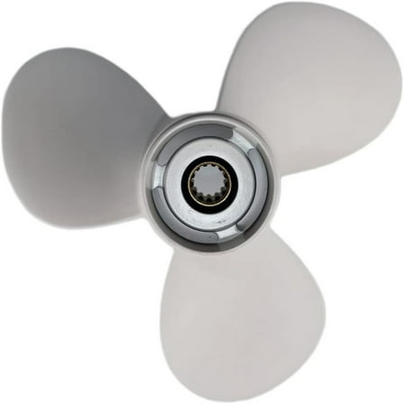 12 1/4x9-G Boat Propeller 25-60HP Boat Outboard Propeller 3 Blades 13 Tooth Aluminum Alloy For Yamaha Propeller 663-45956-01-EL