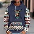 thumbnail image 1 of Styesk Sweatshirts pour Hommes, Sweat à Capuche Imprimé à Manches Longues et Amples, 1 of 5