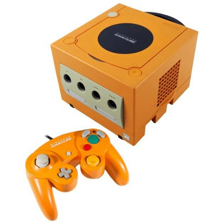 Console Nintendo GameCube Orange Authentique - Pack Complet 