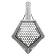 thumbnail image 5 of Dune Scoops Anaconda 11x6.5 Stainless Metal Detector SandScoop w/Hexagon Holes w/Handle, 5 of 20