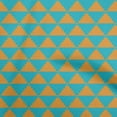 thumbnail image 1 of oneOone Polyester Spandex Teal Green Fabric Geometric Diy Clothing Quilting Fabric Print Fabric By Yard 56 Inch Wide, 1 of 5
