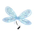 thumbnail image 4 of Alas de mariposa, lindos accesorios de disfraz para fiestas temáticas, festivales, espectáculos, cosplay Azul, 4 of 8