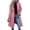 Pink, variant on Brondbend Women Coats Winter Women Jackets Turndown Collar Long Sleeved Button Bandage Outerwear Solid Color Warm Leisure Loose Jacket Lady Going out Tops Black