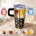 thumbnail image 6 of 20OZ Dog Paw Christmas Tumbler with Handle Insulated Stainless Steel Cup Great Dog Lover Gifts Unique Birthday Christmas Presents for Women Men Perfect Christmas Gift for Dog Enthusiasts, 6 of 6