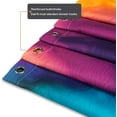 thumbnail image 6 of Abstract Rich and Colorful Fabric Shower Curtain | Main Colors: Orange, Purple, Blue, Yellow,Teal | Waterproof Shower Curtains WIith Hooks for Bathroom Decor｜ 72"x84" Inch, 6 of 6