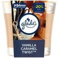 thumbnail image 1 of Glade® Scented Candle Air Freshener, Vanilla Caramel Twist, 1 of 9