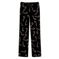 thumbnail image 4 of Hfolob Pants For Men Mens Christmas Casual Pants Pajamas With Drawstring Pockets Christmas Pants Loose-Fit Style, 4 of 4