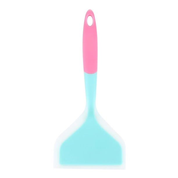 TQEHS Espátula de silicona para uso en la cocina Raspador de cocina para carne de res, carne y huevos Color aleatorio/ S4I5