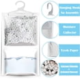 thumbnail image 3 of 6 Pack Moisture Absorber & Max Odor Eliminator Hanging Bag, Charcoal Smell Remove Damp Musty Smell,Hanging Closet Dehumidifier Bags with 25g of Activated Charcoal (220g/pack)…, 3 of 7